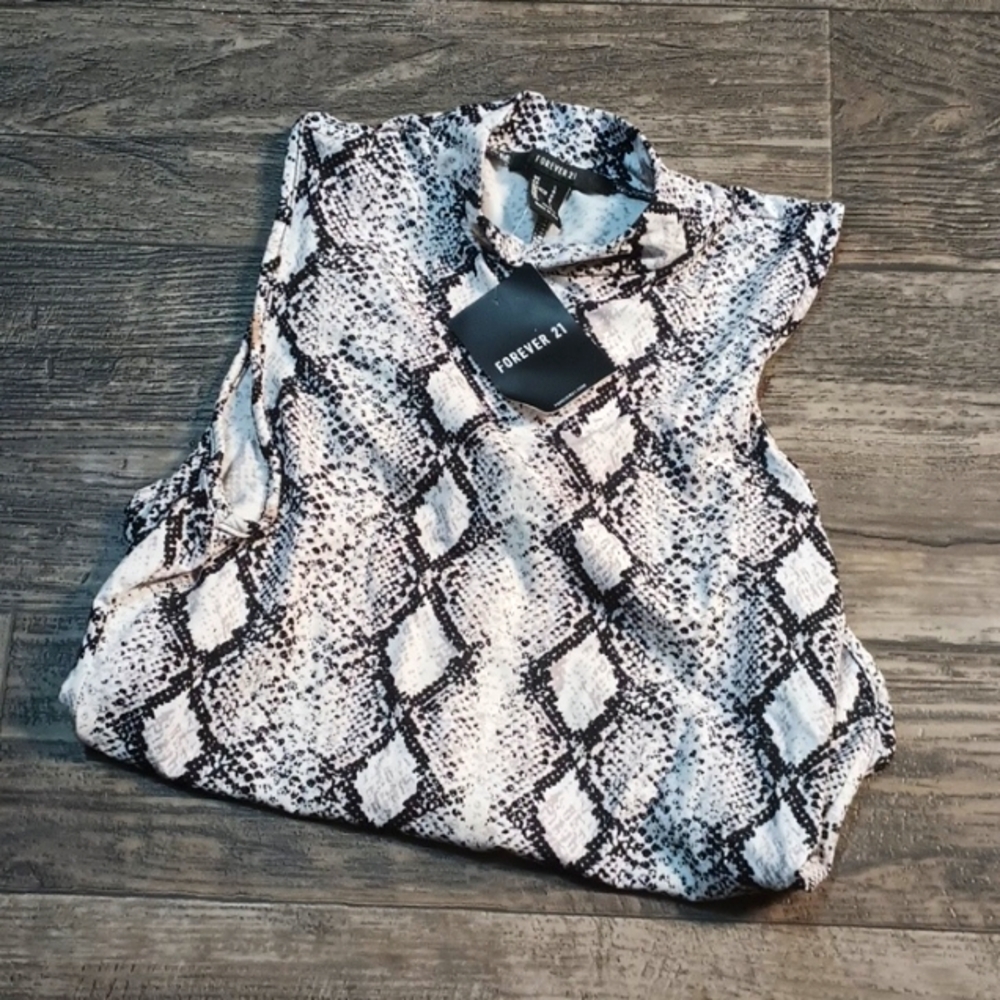 Women's Snakeskin Bodysuit